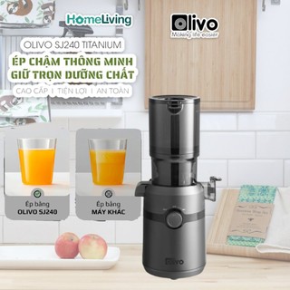 Máy Ép Chậm OLIVO SJ240 miệng ép rộng công suất lớn BH 24 tháng