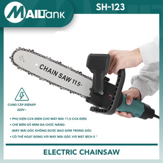 MAILTank SH123A bộ lam xích, lưỡi cưa xích ,lưỡi cưa xích lắp máy mài , loại tra dầu tự động