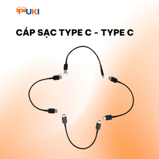 Cáp Sạc USB Type C To Type C Dài 20cm Sạc Nhanh Chính Hãng Samsung