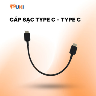 Cáp Sạc USB-C To Type C Dài 20cm Sạc Nhanh Chính Hãng Samsung