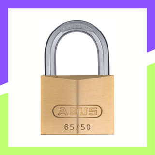 Khoá móc treo đồng cao cấp ABUS 65/50 thân 50mm chìa răng cưa