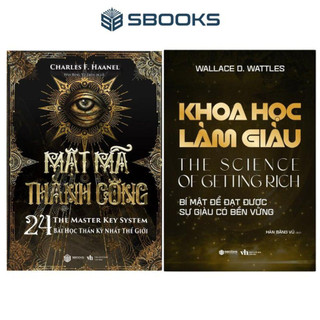 Sách Combo 2 Cuốn : Mật Mã Thành Công + Khoa Học Làm Giàu - SBOOKS chính hãng