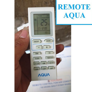 Điều khiển điều hòa AQUA  loại nhỏ - remote máy lạnh AQUA hàng mới 100% - bh 3 tháng lỗi đổi mới