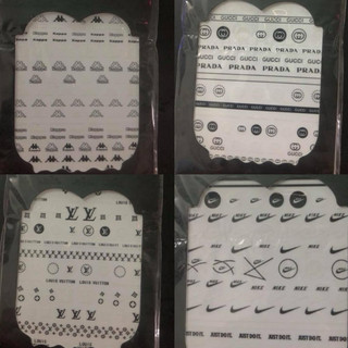 Sticker mẫu tên thương hiệu 1