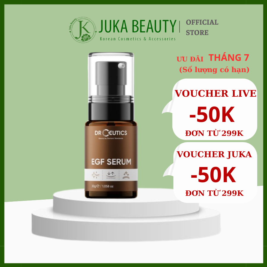 Tinh chất phục hồi, trẻ hóa da DRCEUTICS EGF Serum 30g