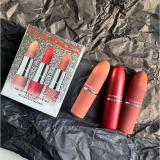 Set 3 son thỏi full size Hail To The Chic Lipstick Trio Set
