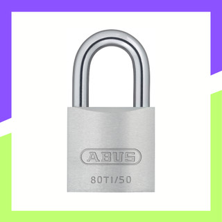 Khóa siêu nhẹ cao cấp ABUS Titalium 80Ti/50 thân 50mm chìa răng