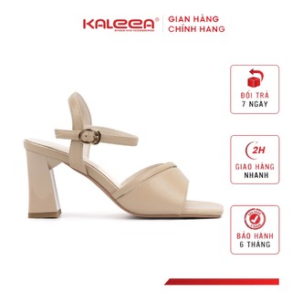 Kaleea - Giày Cao Gót Nữ Chất Da Mềm Sandal Cao 7p - SD01