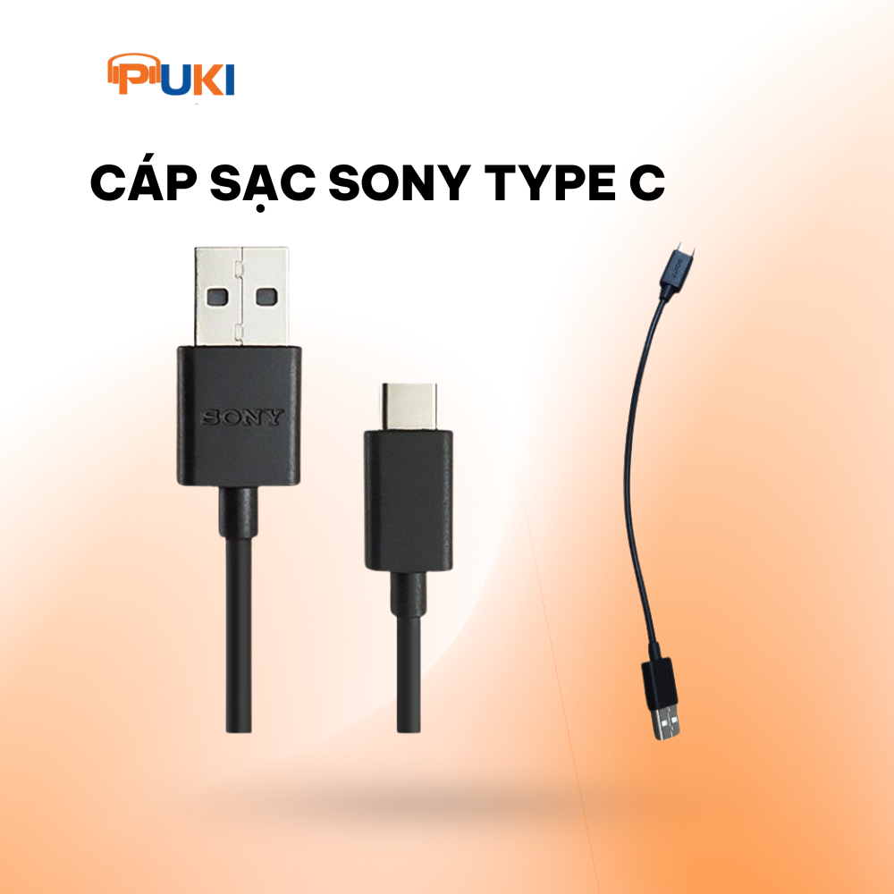 Cáp Sạc Sony Type C Cho Các Máy-Cáp Sony.