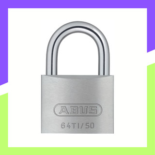 Khoá móc treo siêu nhẹ cao cấp ABUS Titalium 64Ti/50 thân 50mm chìa răng cưa