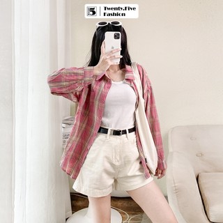 Áo sơ mi nữ Twentyfive dài tay kèm áo trong 2 dây ba lỗ 6117