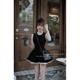 h3/Váy lên form bồng siu đẹp chuẩn from lun ạaaaa, diện váy này đi dẩy đầm zoai xếp thành hàng ạa 😧