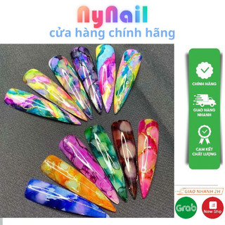 loang cồn 12 chai tạo loang vân đá siêu đỉnh