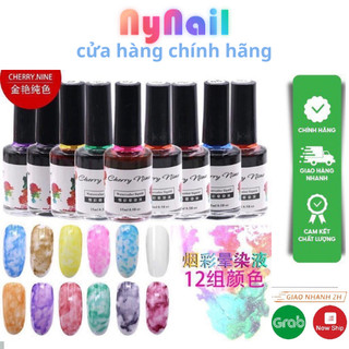 loang cồn 12 chai tạo loang vân đá siêu đỉnh