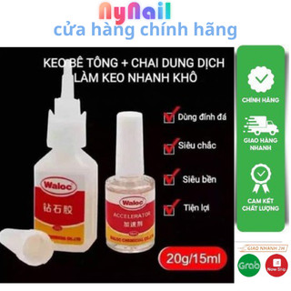 Keo Waloc Gắn Móng , Đính Đá Nail Hàng Chính Hãng