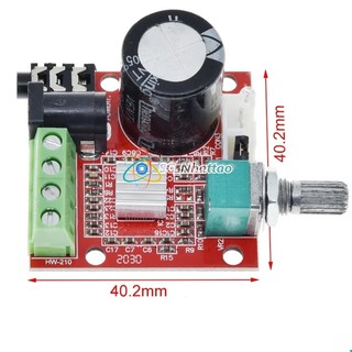 Bảng mạch khuếch đại âm thanh kỹ thuật số pam8610 2x10w