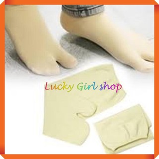 Tất Da Nữ Xỏ Ngón Thun Cotton 100% Chất Dày Loại I Cổ Trung Phong Cách Hàn Quốc Chống Nắng Mùa Hè Giữ Ấm Mùa Đông