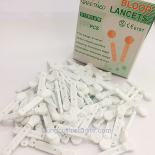 Kim lấy máu thử tiểu đường