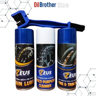 Bộ SP Dưỡng sên, Vệ sinh sên, Bóng vỏ và dàn nhựa ZEUS