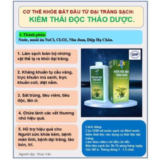 SMART A, KIỀM HOẠT TÍNH, THẢI ĐỘC ĐẠI TRÀNG