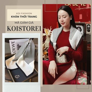 Khăn lụa khổ vuông 70x70cm, khăn choàng, khăn tuban, khăn quấn túi, áo yếm chất liệu dạ cao cấp thời trang