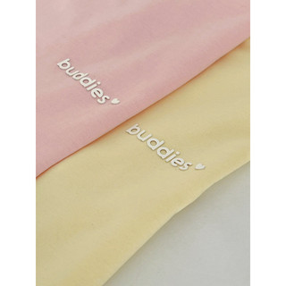Áo thun babytee basic in nổi cao thành Buddies
