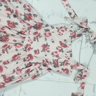 Đầm bé gái secondhand 1565 chất lụa có lót đẹp size (N86-88cm E80cmD>80cm) mới 99%