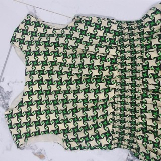 Đầm secondhand 1566 chất lụa có lót đẹp size (N94cm Eo chun D85cm) mới 99%
