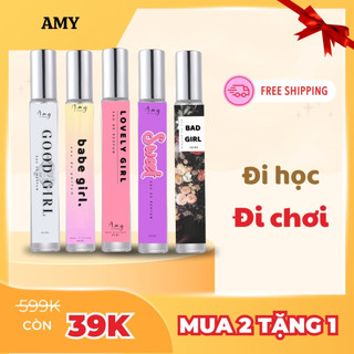 Nước hoa nữ amy bad girl chiết 10ml thơm 6-8 tiếng