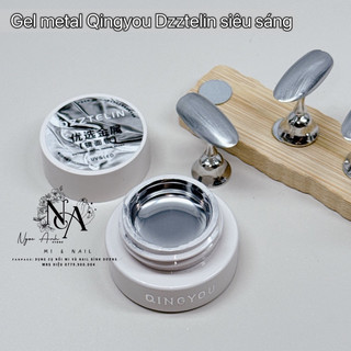 Gel metan inox cao cấp màu inox dùng trang trí móng sơn móng💅💅💅