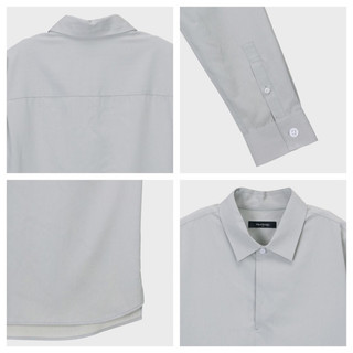 Áo sơ mi Rayon Blend Pullover Shirt 7211 ONEONE