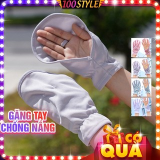 Găng Tay Ngắn Phủ Ngón Tay Chống Nắng UV Short-G - Găng Tay Nam Nữ