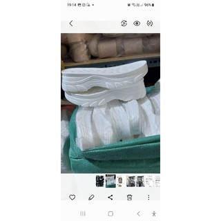 Đế bata màu đen & trắng cao 5cm có sz -35-36-37-38-39