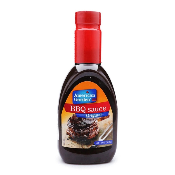 *Giá Kho* Xốt thịt nướng BBQ American Garden chai 510g
