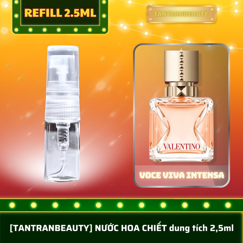 VOCE VIVA INTENSA [nước hoa nữ refill 2,5ml]