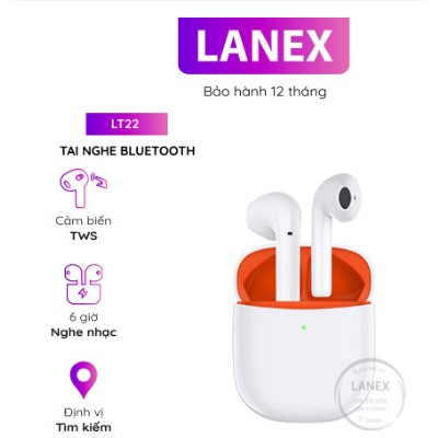 Tai Nghe Bluetooth Lt22 Cảm Ứng 2 Bên Tws V5.1