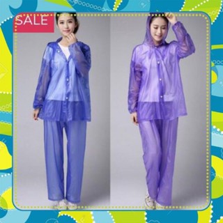 Bộ Áo Mưa Nilon Cho Phượt Thủ Loại Đẹp A2