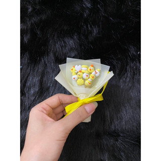 Bó Hoa Mini , Hoa Đất Sét, Hoa Cute