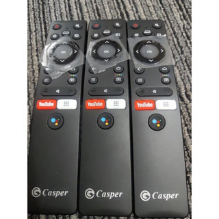 Điều khiển tivi casper tìm kiếm bằng giọng nói ( dạng cong ) - hàng chuẩn chính hãng -Bh 3 tháng lỗi đổi mới