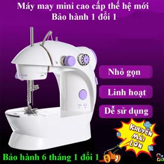 Máy May Để Bàn Nhỏ Gọn Mini Gia Đình Có Đèn Led Dễ Dàng Sử Dụng