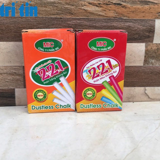 Hộp đựng  phấn trắng  kèm đồ lau bảng viết bảng học sinh (vpp Tritin)