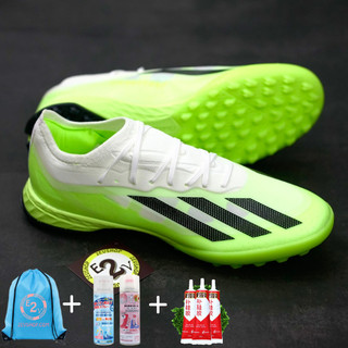 Giày đá bóng X Crazyfast.1 Trắng Chuối, giày bóng đá nam, giày đá banh đã khâu đế - 2EVSHOP