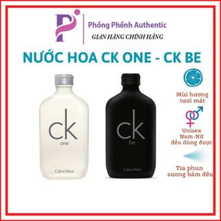 Nước hoa nam - nữ unisex ck one - ck be đủ size 100ml , 200ml - phồng phềnh