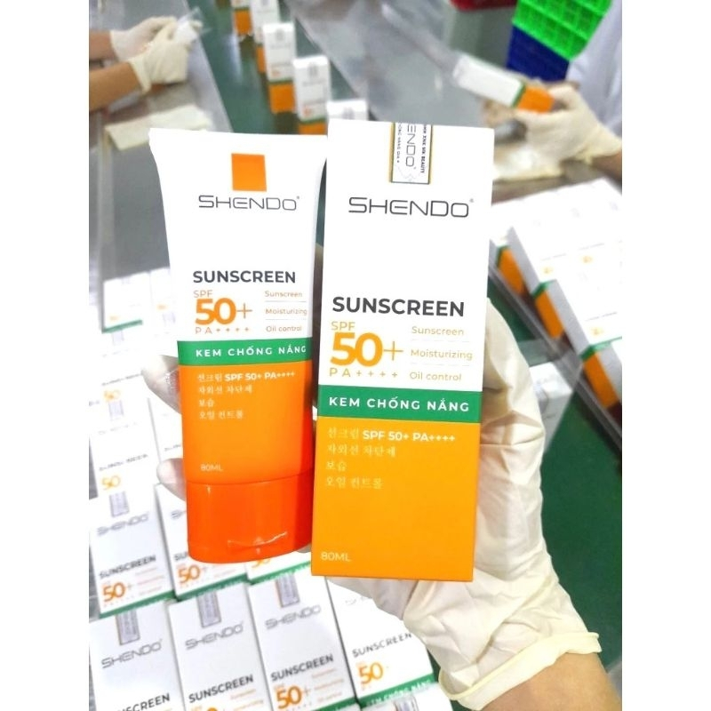 Kem chống nắng shendo sunscreen SPF 50+ 80ml