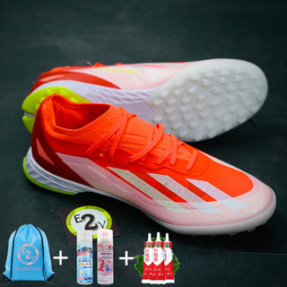 Giày đá bóng X Crazyfast.1 Cam, giày bóng đá nam, giày đá banh đã khâu đế - 2EVSHOP