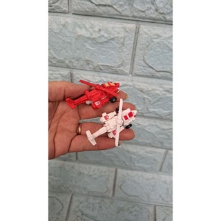 Combo 2 máy bay xoay chuyển thành robot nhí