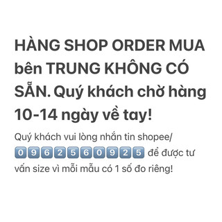 [ORDER] Áo kiểu hán phục, cổ trang, có đủ size