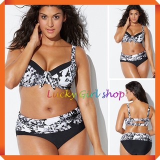 [BIG SIZE ĐẾN 110KG] Bikini Gọng Mút Big Size Cho Người Béo Size 85-110kg - Lucky Girl shop NHA TRANG