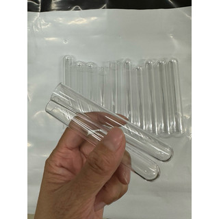 ✅[Lẻ 01 cái]  Ống nghiệm nhựa lưu mẫu không nắp 10ml,lọ Ống nghiệm nhựa lưu mẫu nước tiểu 10ml PS trắng trong không nắp