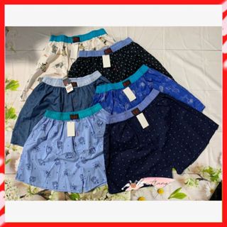  Quần đùi nam H33 kate họa tiết thoải mái mặc ngủ mặc ở nhà đi biển thoải mái 